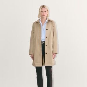 Everlane Mac Trench Coat Khaki